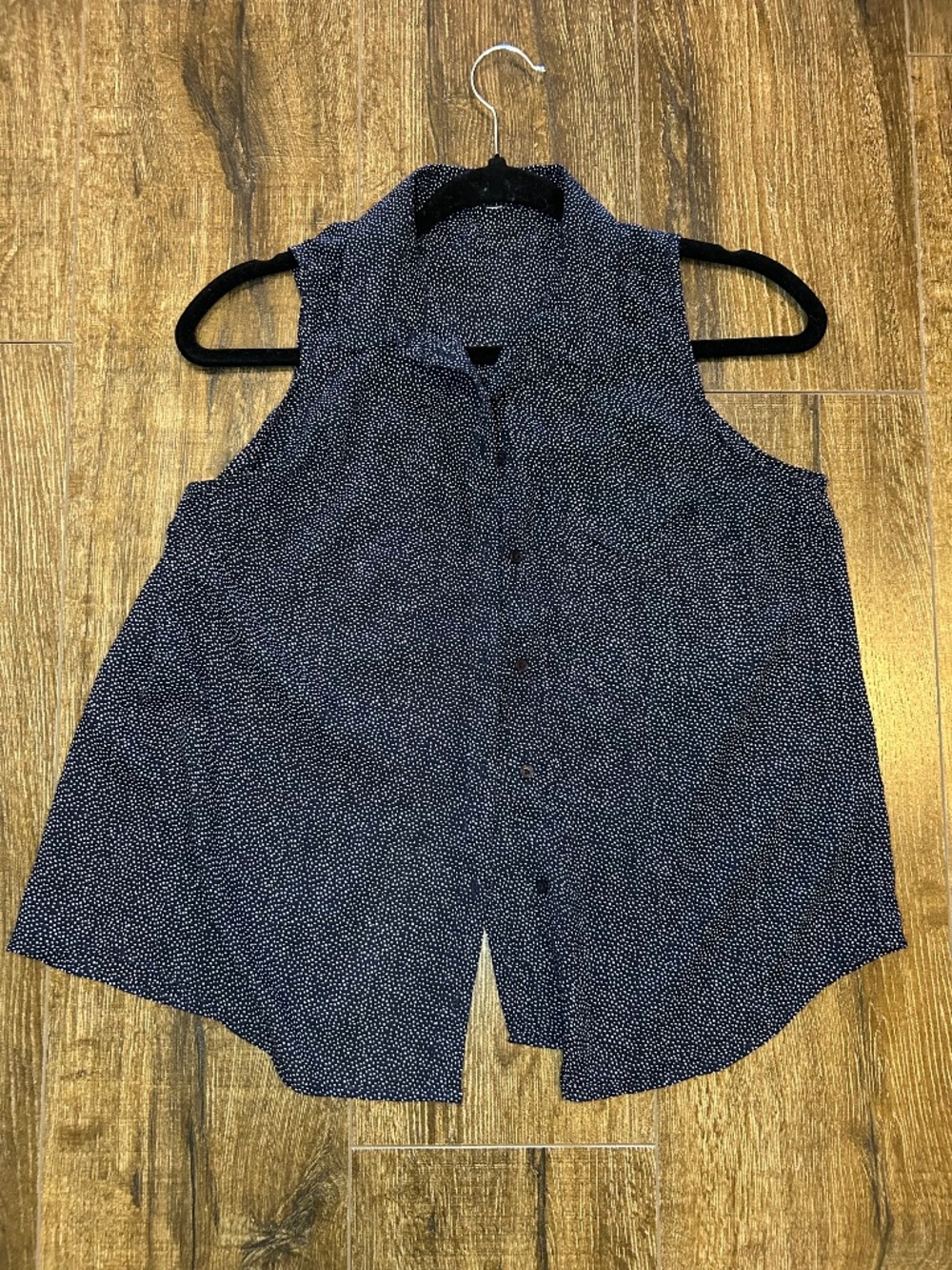 Viscose top polka dots Size S